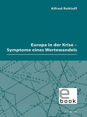 cover image of Europa in der Krise--Symptome eines Wertewandels